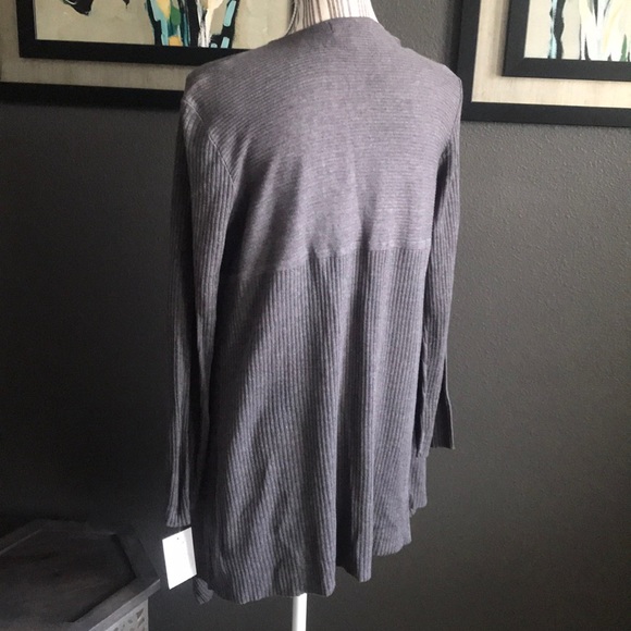 🔥1 hr SALE - Listicle Gray Cardigan, lightweight - Picture 6 of 8